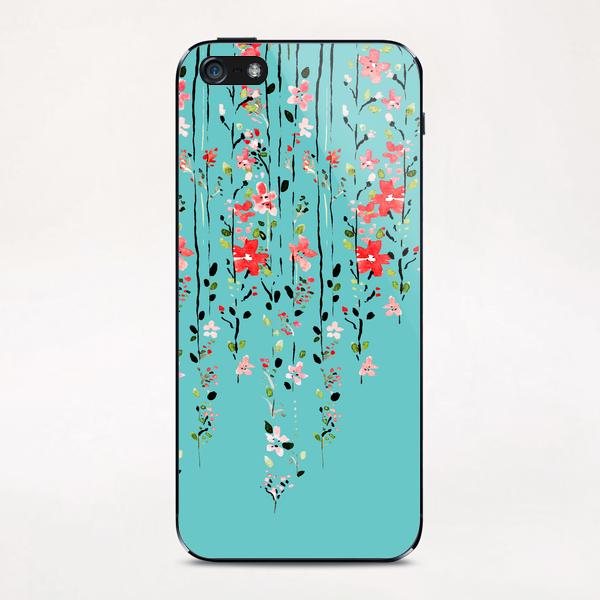 Floral Dilemma iPhone & iPod Skin by Uma Gokhale