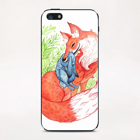 Poor Bunny  iPhone & iPod Skin by Alice Holleman