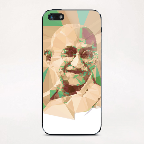 Gandhi iPhone & iPod Skin by Vic Storia