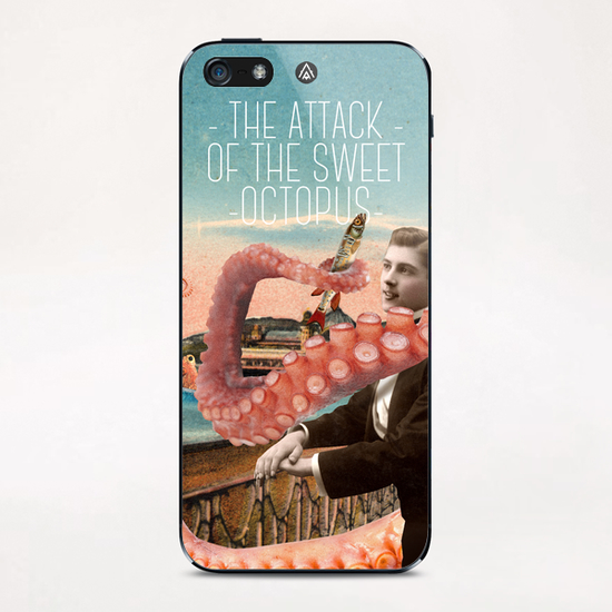 The Attack of the Sweet Octopus iPhone & iPod Skin by Alfonse