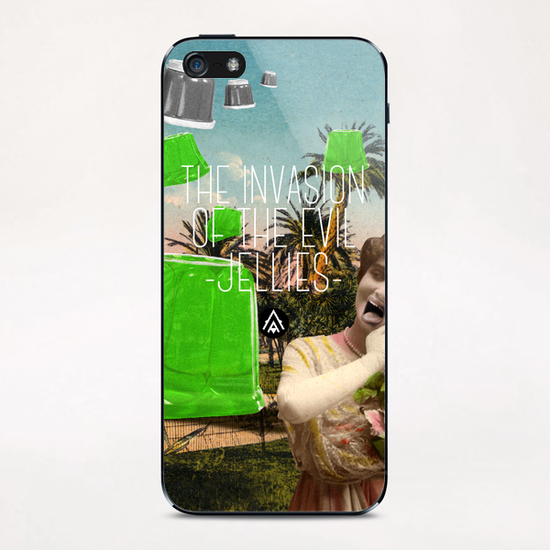 The Invasion of the Evil Jellies iPhone & iPod Skin by Alfonse