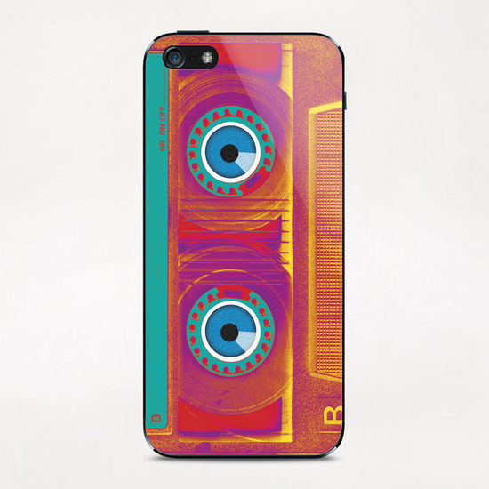 Top Tape iPhone & iPod Skin by Alex Xela