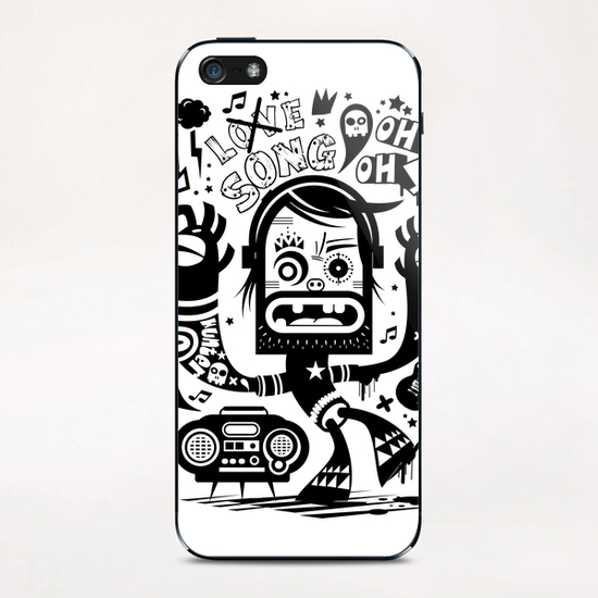 ... this is not a love song! iPhone & iPod Skin by Exit Man