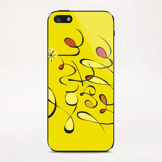 La vie est belle iPhone & iPod Skin by Alex Xela