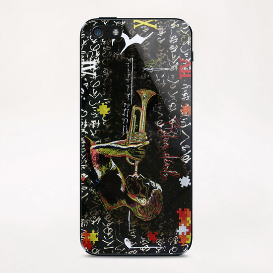 le temps iPhone & iPod Skin by frayartgrafik