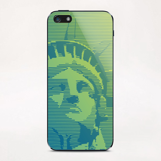 Statue of Liberty iPhone & iPod Skin by Vic Storia