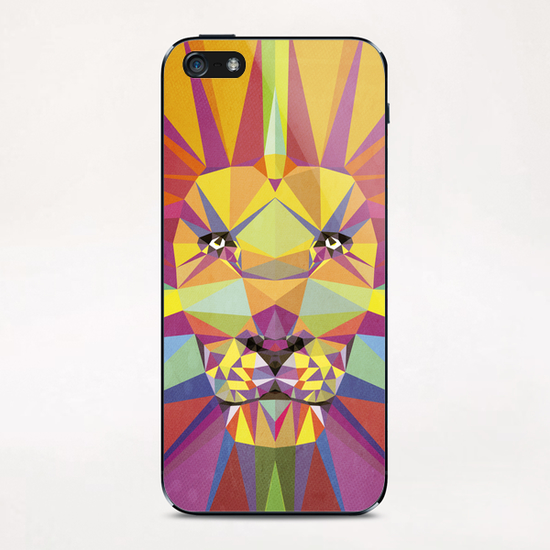 Lion Circus iPhone & iPod Skin by Vic Storia