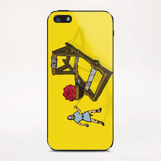 Love-catapult iPhone & iPod Skin by Alex Xela