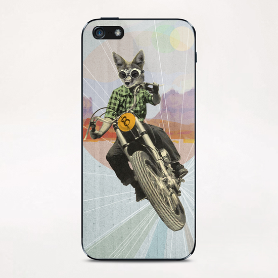 On the Road iPhone & iPod Skin by tzigone