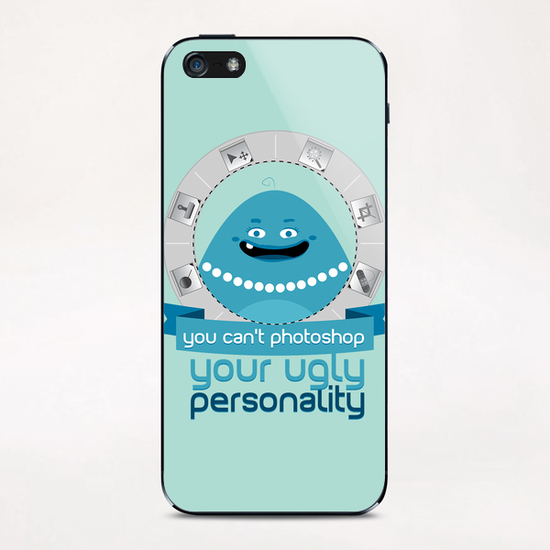 Ugly personality iPhone & iPod Skin by daniac