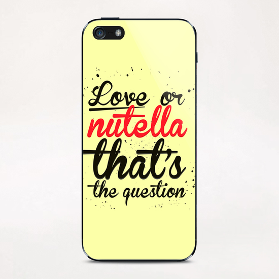 That's the question iPhone & iPod Skin by daniac
