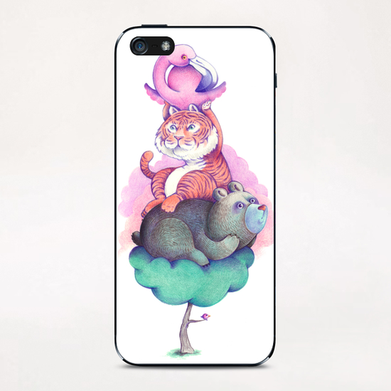 Totem iPhone & iPod Skin by Anna Cannuzz Canavesi