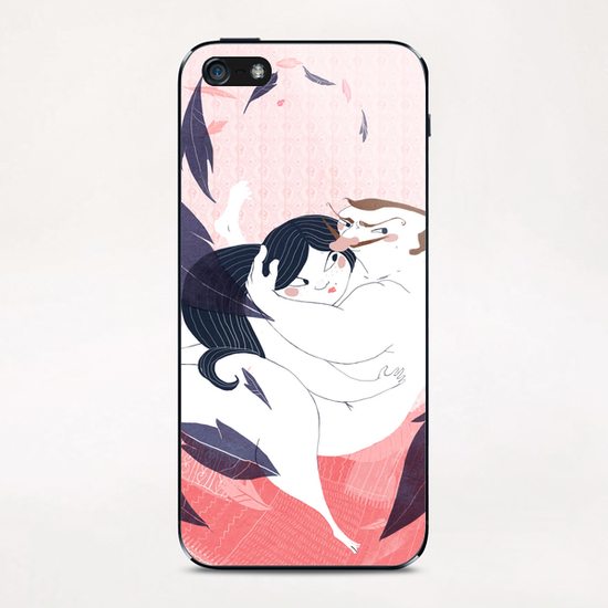 Nuit d'amour iPhone & iPod Skin by Florehenocque
