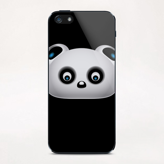 Panda bear iPhone & iPod Skin by VanessaGF