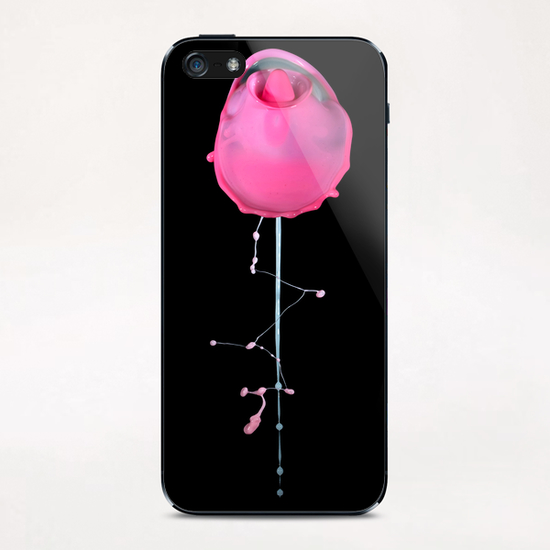 Pink Rose iPhone & iPod Skin by Jarek Blaminsky