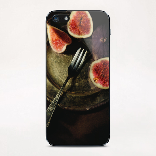Still life with fresh figs iPhone & iPod Skin by Jarek Blaminsky
