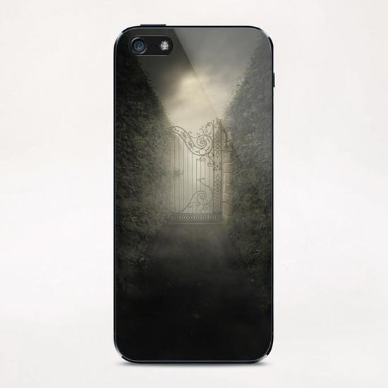 Forgotten alley iPhone & iPod Skin by Jarek Blaminsky