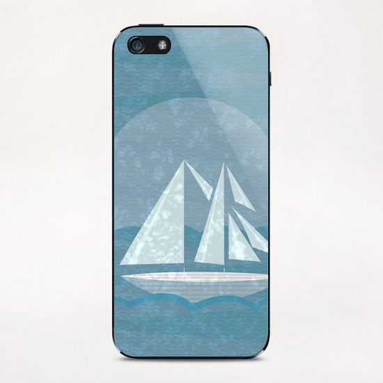 Sailing II iPhone & iPod Skin by ivetas