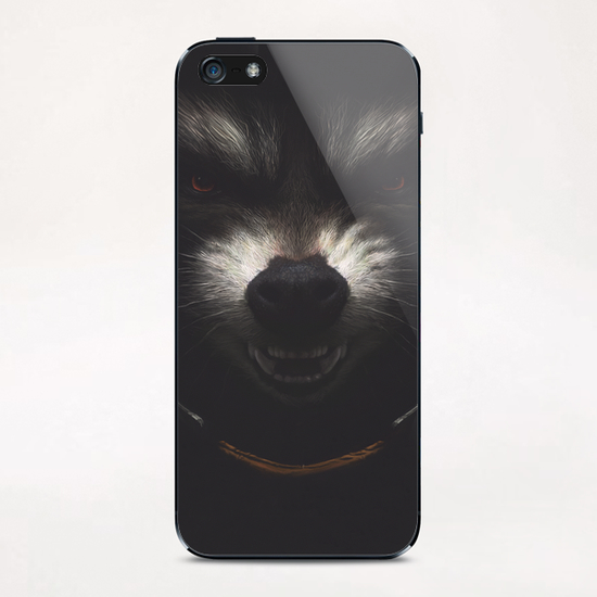 Rocket Raccoon iPhone & iPod Skin by yurishwedoff