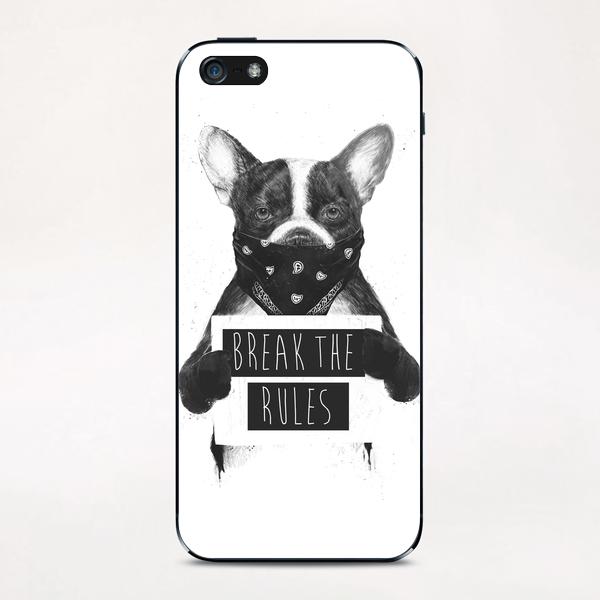 Rebel dog iPhone & iPod Skin by Balazs Solti