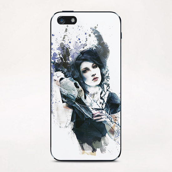 Reminders Abstract Portrait iPhone & iPod Skin by Galen Valle
