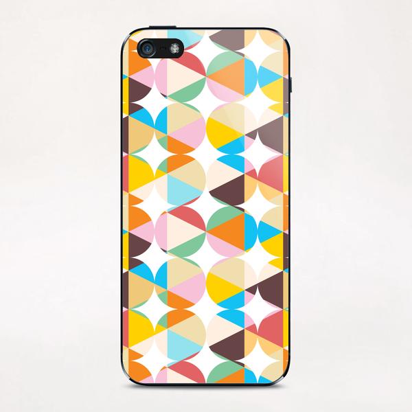 Retro Geometry iPhone & iPod Skin by Uma Gokhale