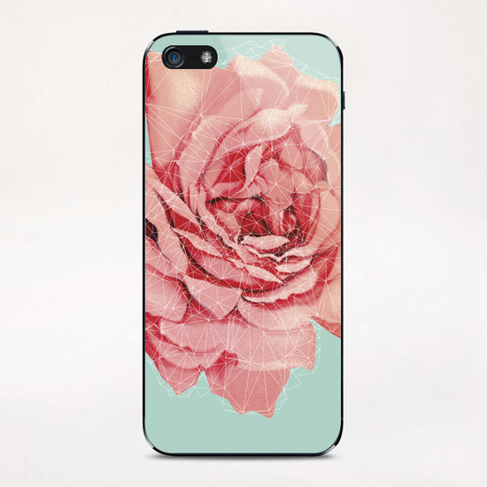 Rose construction iPhone & iPod Skin by Vic Storia