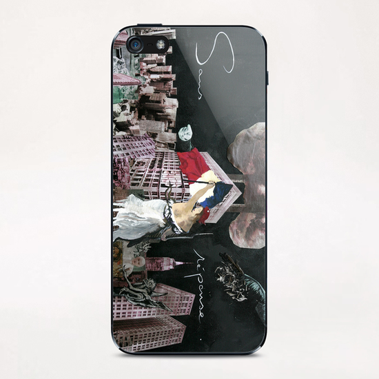 Sans réponse iPhone & iPod Skin by frayartgrafik