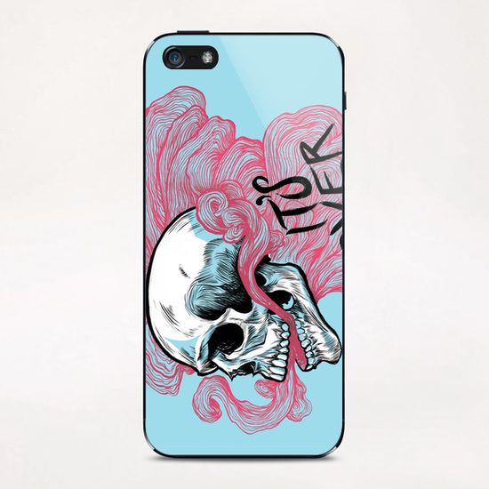 Over iPhone & iPod Skin by Alice Holleman