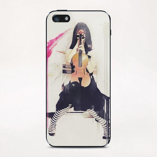 Violin - Still Waiting iPhone & iPod Skin by Galen Valle