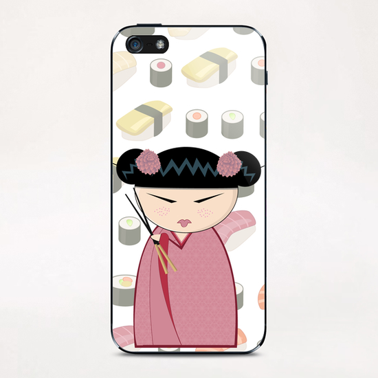 Sushi koksehi iPhone & iPod Skin by PIEL Design