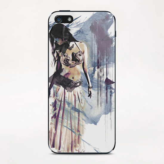 Bellydancer Abstract iPhone & iPod Skin by Galen Valle