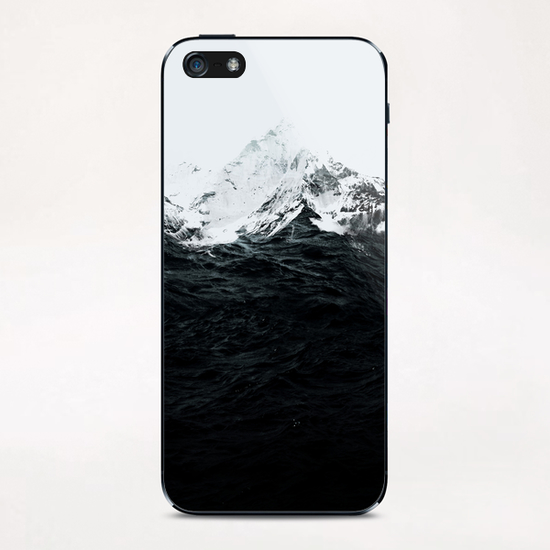 Those waves were like mountains iPhone & iPod Skin by Robert Farkas