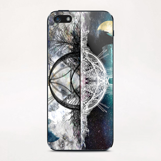 Two Worlds Of Design iPhone & iPod Skin by j.lauren