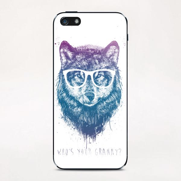 Who's your granny? iPhone & iPod Skin by Balazs Solti