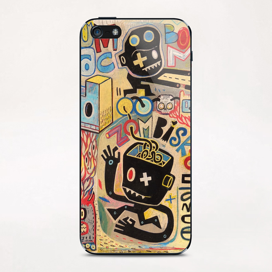 Zombiska dance iPhone & iPod Skin by Exit Man