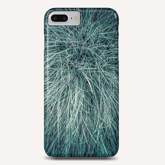 green silky grass texture background Phone Case by Timmy333