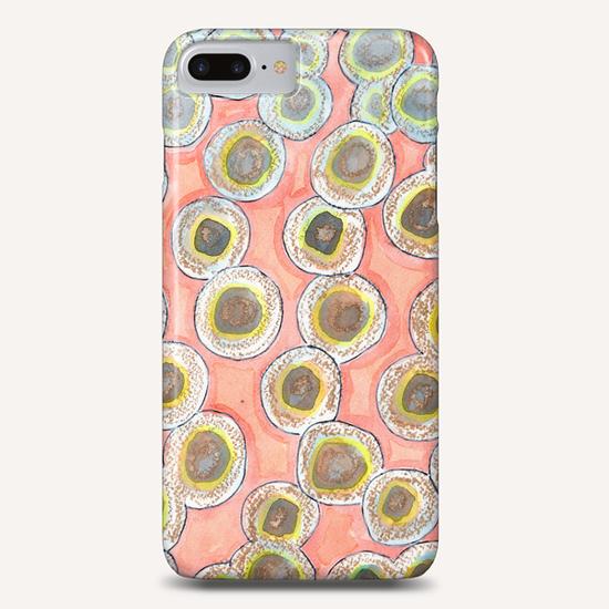 Simple Pastel Circle Pattern with Gold   Phone Case by Heidi Capitaine