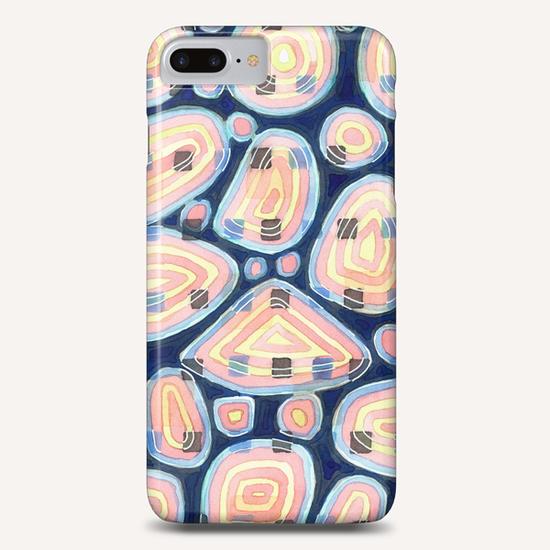 . Woven Squares and Round Shapes Pattern  Phone Case by Heidi Capitaine