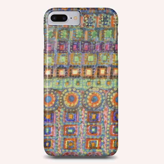 Marvellous Rows of Squares and Circles with Points Phone Case by Heidi Capitaine