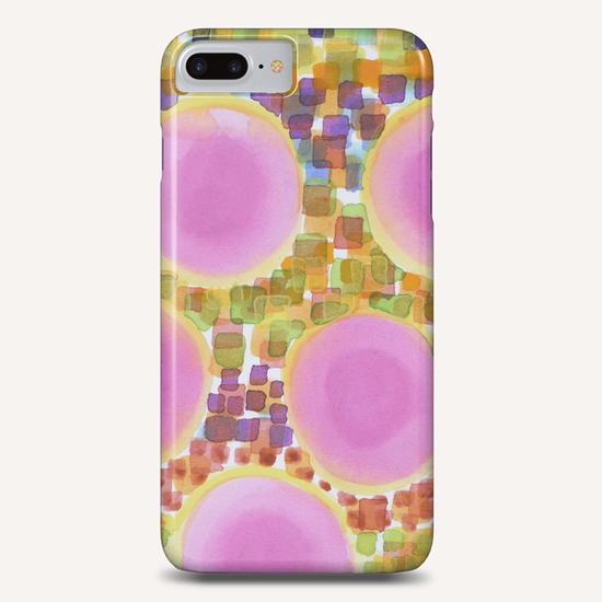 Pink Soft Circles Phone Case by Heidi Capitaine