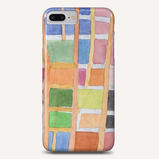Rectangle Pattern With Sticks Phone Case by Heidi Capitaine