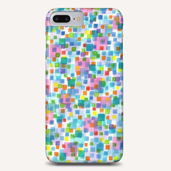 Pink beneath Square-Confetti  Phone Case by Heidi Capitaine