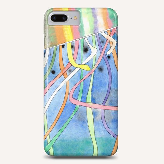 Rainbow Colored Jelly Fish  Phone Case by Heidi Capitaine