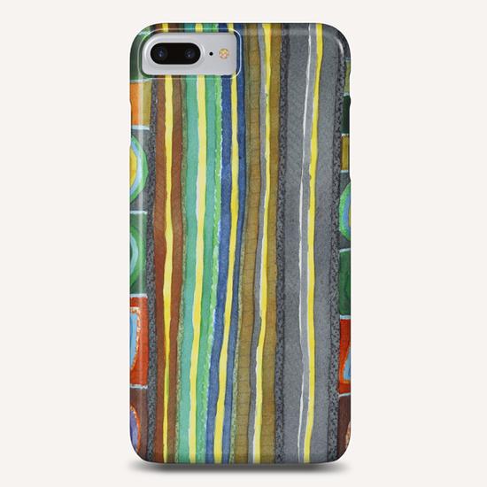 Symmetrical Bordered Stripes Phone Case by Heidi Capitaine