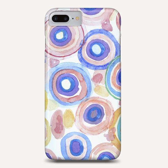 Picturesque Pastel Circles Pattern  Phone Case by Heidi Capitaine