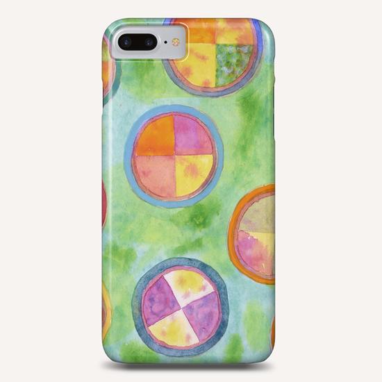Mixed Colorful Colors in Circles  Phone Case by Heidi Capitaine