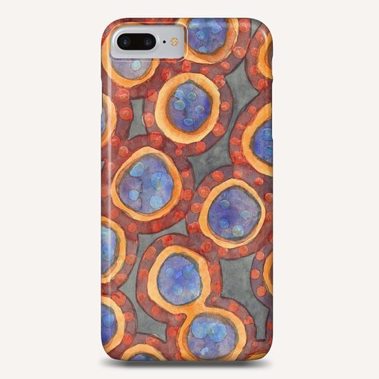 Shining Dotted Circles Pattern Phone Case by Heidi Capitaine