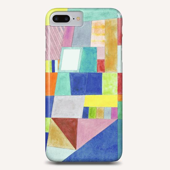 Colorful Abstract with Slantings and Windows  Phone Case by Heidi Capitaine