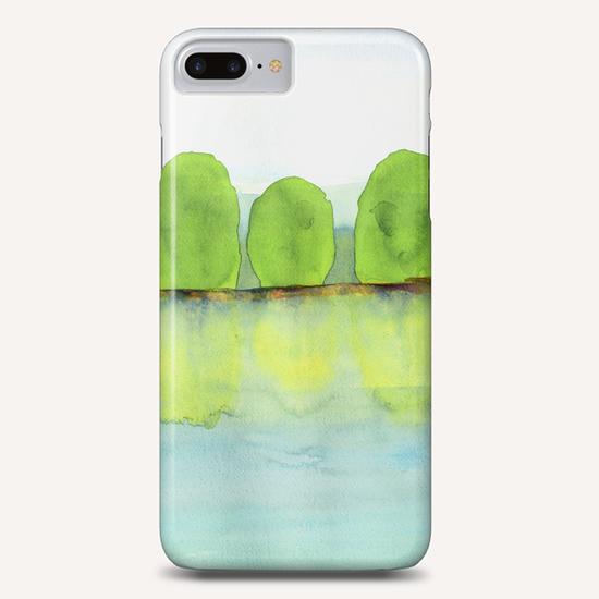 Trees Refecting On The Water  Phone Case by Heidi Capitaine